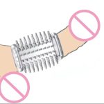 Pack de 6 Anillos para Pene TPR Transparentes - Imagen 2