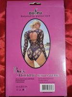 Body Negro 60358Z con Brillantes – Glamour y Estilo en Talla Única - Imagen 2