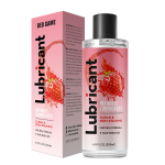 Lubricante Bed Game Frutilla 200 ml Base Agua Comestible