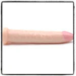 Consolador Delgado 17 cm Silicona Sin Ventosa - Imagen 2