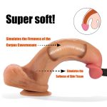 Consolador Realista 17.8 cm con Ventosa – Silicona A1-7 - Imagen 2